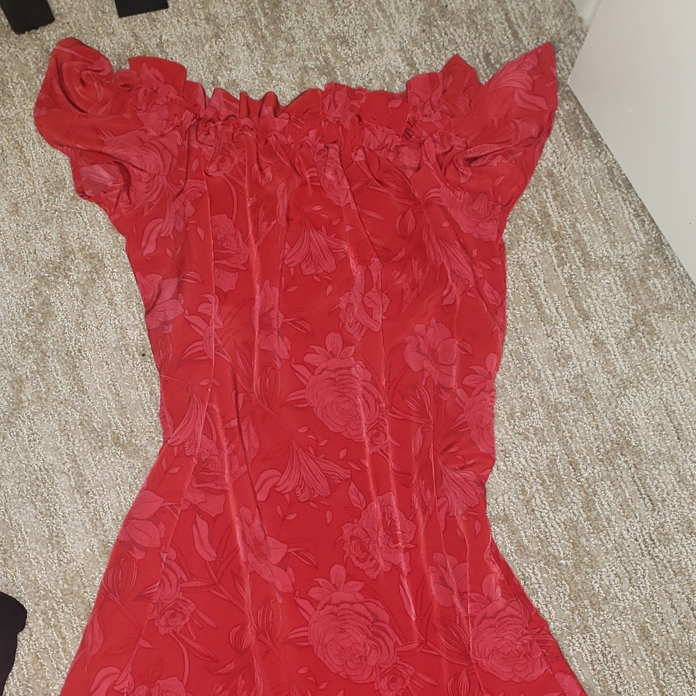 Red doll dress (adult size)